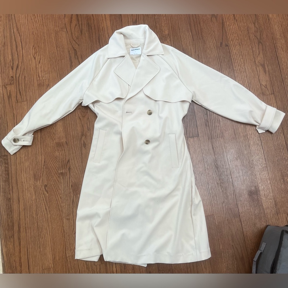 Old Navy Light Beige Trench Size L